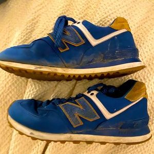 New Balance 574s.